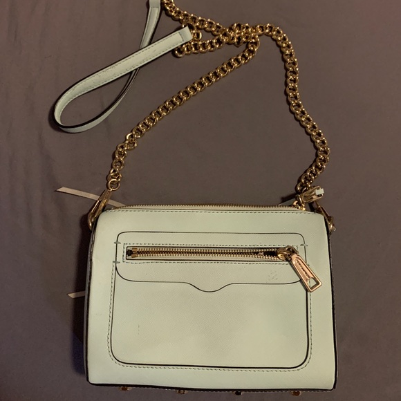 Rebecca Minkoff Avery Crossbody Purse Tranquil Blue - Picture 3 of 13